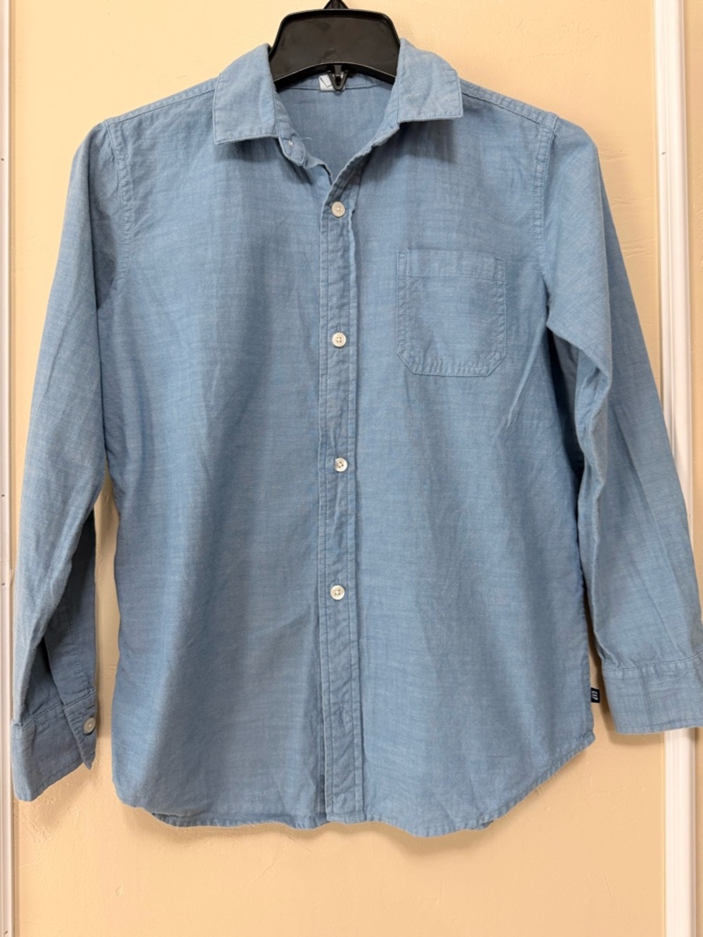 GAP Boys Light Blue Button-Up Shirt